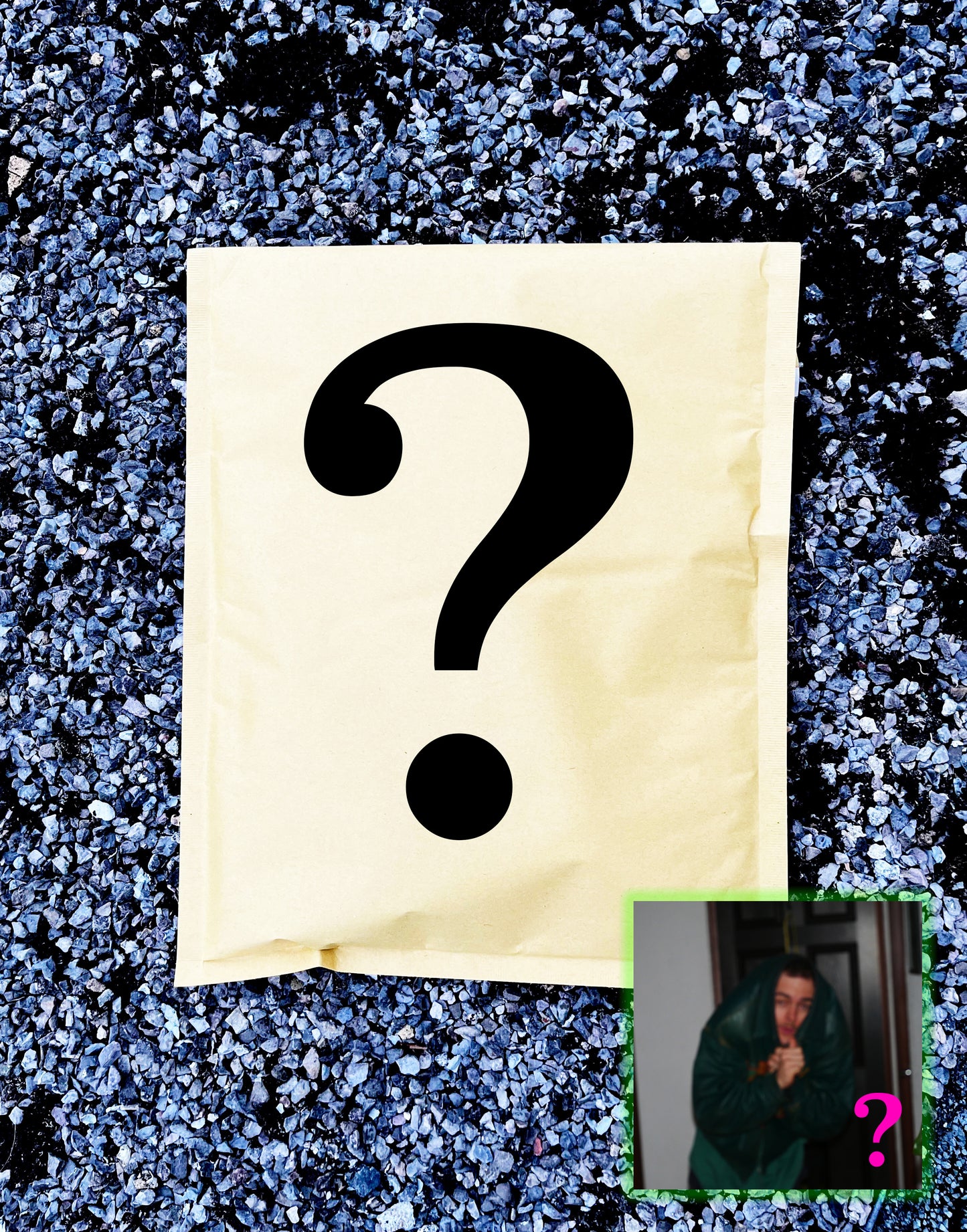 INSCRUTABLE CONTENT IN TRANSLUCENTLY STRANGE PACKAGE, PAPER-BROWNISHLY ENVELOPED